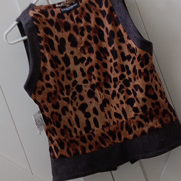 DOLCE & GABBANA..WOOL BLEND VEST...SIZE 44 - Picture 6 of 9